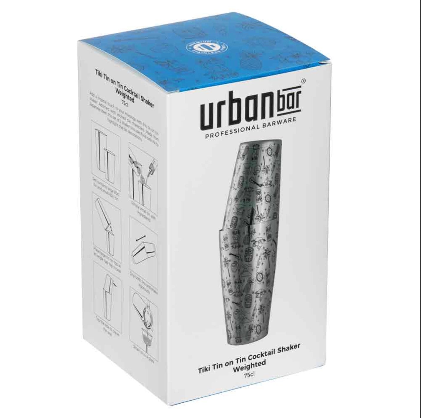 Tiki Boston Shaker