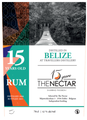 The Nectar 15 years anniversary - Belize 15y (2006) - Traveller's Distillery