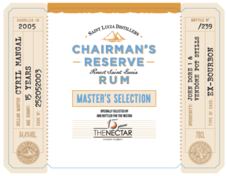 Chairman's Reserve Master's Selection 15 years