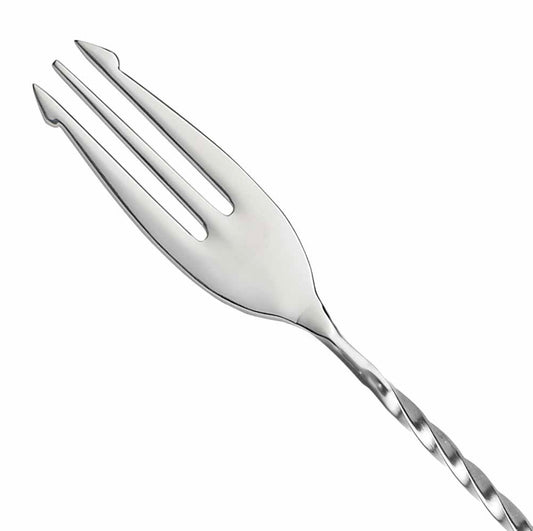 Fork Bar Spoon 30cm Silver