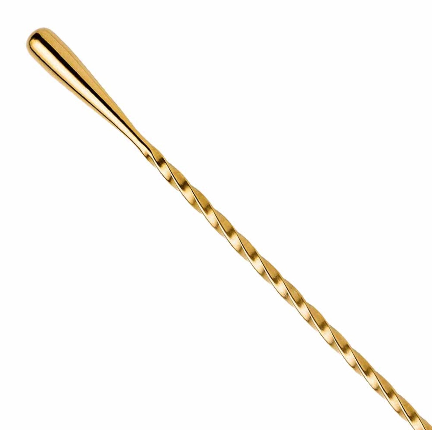 Drop Bar Spoon 40cm Gold