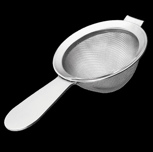 Biloxi fine strainer 60mm handle Silver