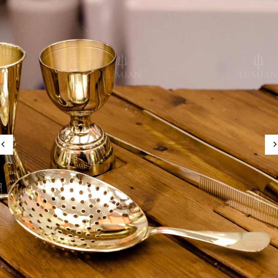Julep Strainer Gold