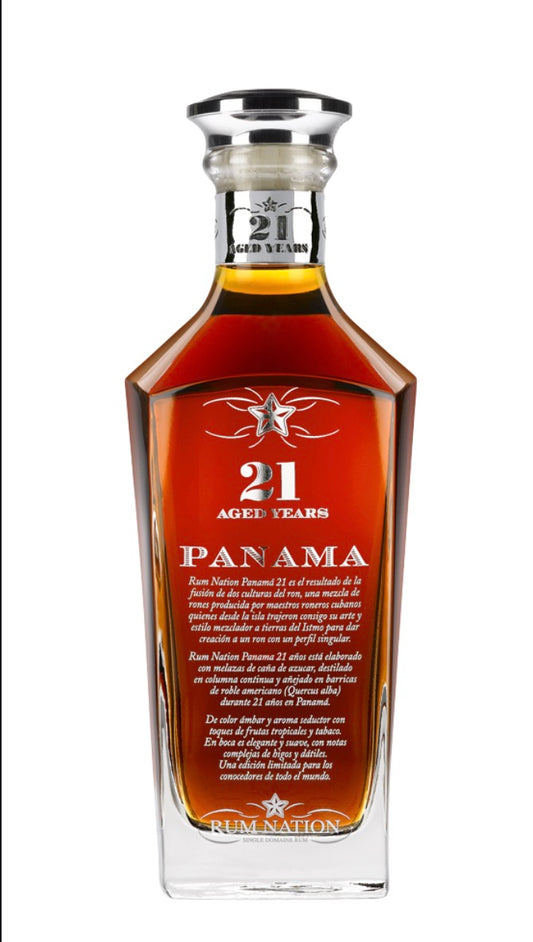 Rum Nation Panama 21yo